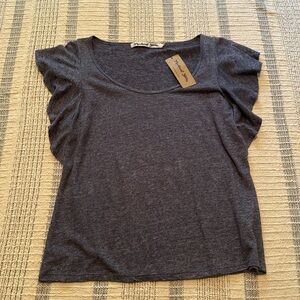 NWT Michael Stars Flutter Sleeve M